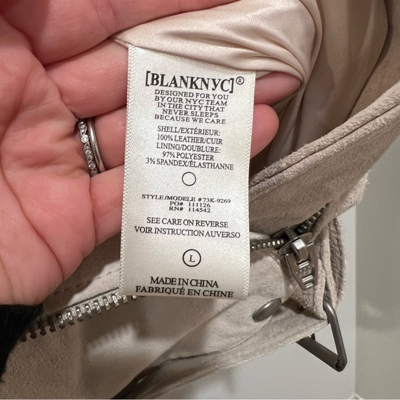 Suede leather jacket - Picture 6 of 7